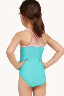 One Pieces|Zoggs Girls Queeningo Cross Back One Piece Multi