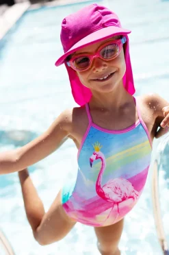 One Pieces|Zoggs Girls Queeningo Cross Back One Piece Multi