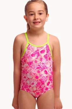 One Pieces|Funkita Girls Rosie Cheeky One Piece Pink