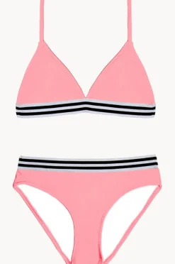 Bikini Sets|Salty Ink Girls Salty Tri Set Peach