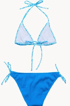 Bikini Sets|Snapper Rock Girls Santorini Tri Set Blue