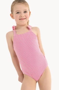 One Pieces|Seafolly Girls Girls Seersucker One Piece Pink