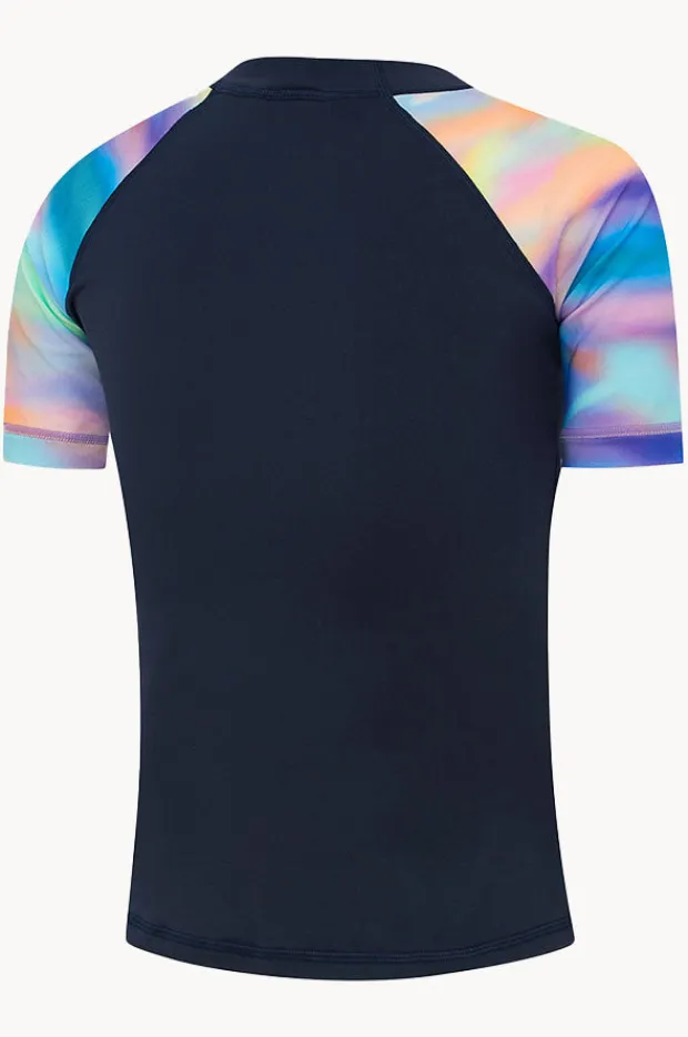 Rashies & Sunsuits|Speedo Girls Solid Suntop Peacoat