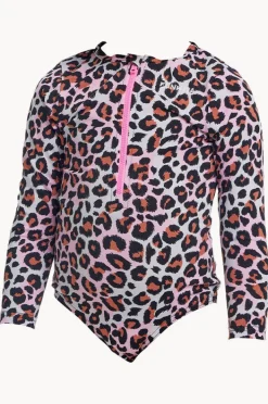 Rashies & Sunsuits|Funkita Girls Some Zoo Life Sunsuit Leopard