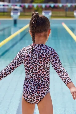 Rashies & Sunsuits|Funkita Girls Some Zoo Life Sunsuit Leopard