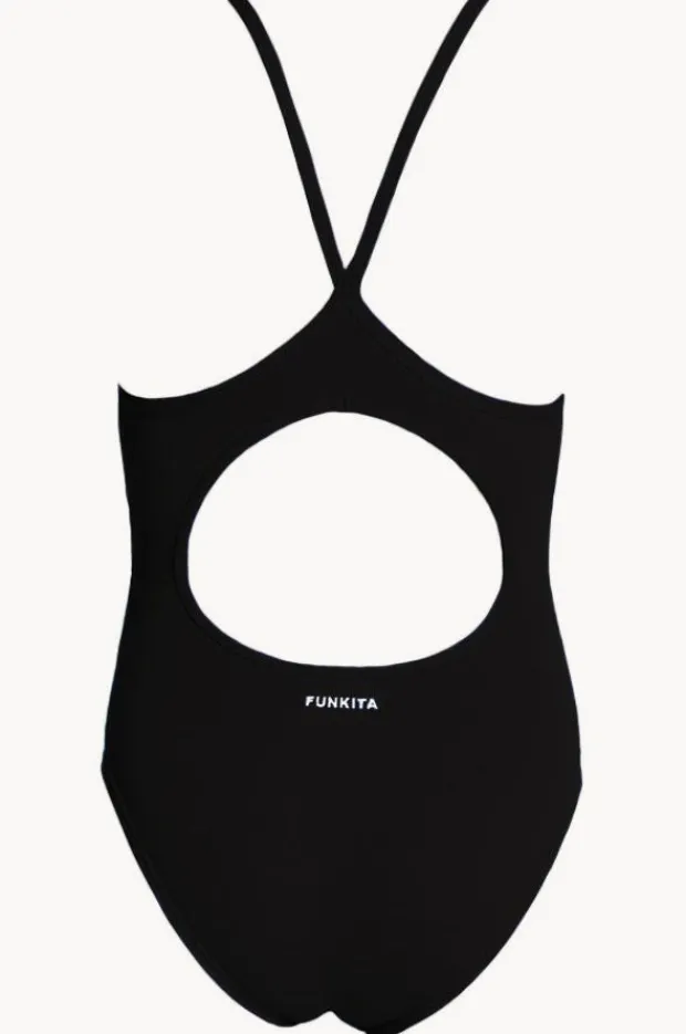 One Pieces|Funkita Girls Still Diamond Back One Piece Black