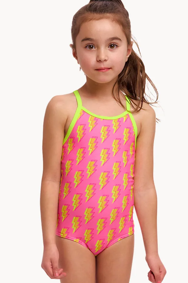 One Pieces|Funkita Girls Stunner One Piece Pink/yellow