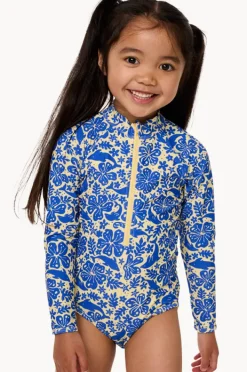 Rashies & Sunsuits|Rip Curl Girls Sun And Swell Sunsuit Blue