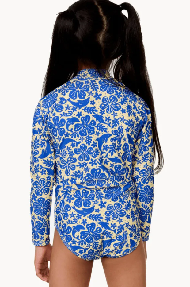 Rashies & Sunsuits|Rip Curl Girls Sun And Swell Sunsuit Blue