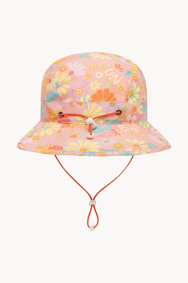 Hats|Babes In The Shade Girls Sunny Girl Sunhat Orange/pink