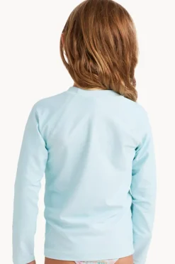 Rashies & Sunsuits|Billabong Girls Sunnybeach Suntop Blue