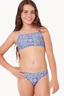 Rashies & Sunsuits|Rip Curl Girls Sunset Luau 3 Piece Set Blue
