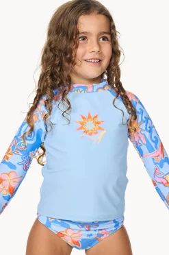 Rashies & Sunsuits|Rip Curl Girls Surf Magic Suntop Set Sky