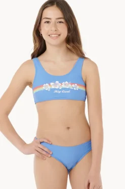 Bikini Sets|Rip Curl Girls Surf Revival Crop Set Blue