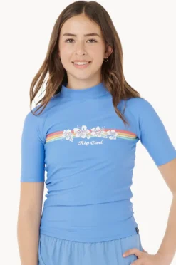 Rashies & Sunsuits|Rip Curl Girls Surf Revival Suntop Blue