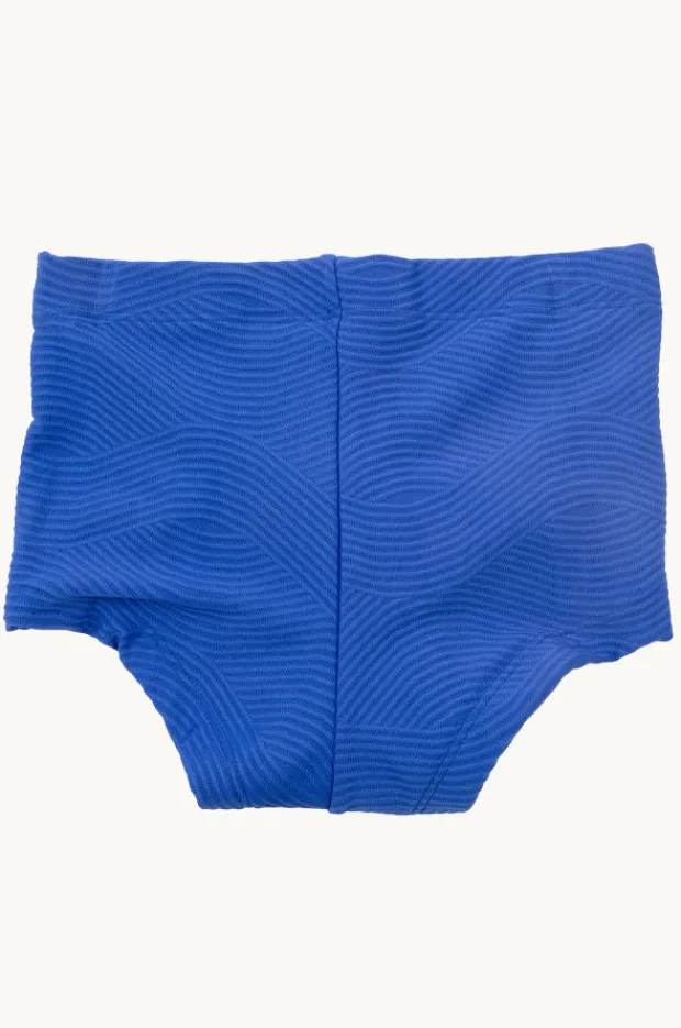 Period Swimwear|Teen Girls Separates|Love Luna Girls Textured Shortie Elec Blue