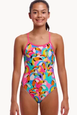 One Pieces|Funkita Girls Tou By Tou Single Strap One Piece Multi