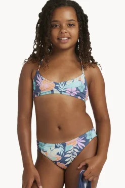 Rashies & Sunsuits|Roxy Girls Tropical 3 Piece Set Indigo