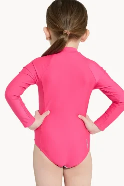 Rashies & Sunsuits|Rashies & Sunsuits|Zoggs Girls Twister Sunsuit Pink/Multi