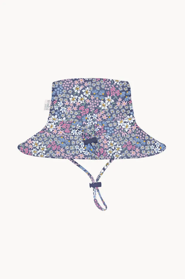 Hats|Toshi Girls Wattle Paradise Swim Sunhat Dusk