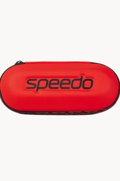 Goggles|Goggles|Speedo Goggle Storage Case Red