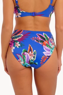 Bottoms|Fantasie Halkidiki Mid Rise Brief Marine