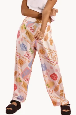 Pants|Go Girl Havana Flat Band Yacht Pant WHITE