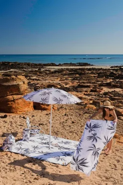 Picnic Vibes|Good Vibes Havana Picnic Mat White/black