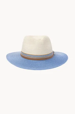 Headwear|Cancer Council Australia Heritage Town & Country Adjustable Fedora Ice blue