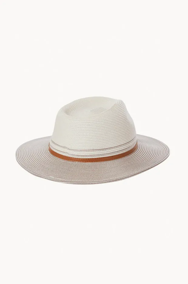 Headwear|Cancer Council Australia Heritage Town & Country Fedora Ivory/bronze