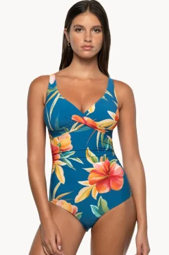 One Pieces|Nip Tuck Hula Hula Louise One Piece Blue