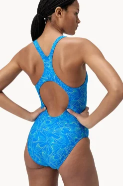 One Pieces|Speedo Hyperboom Allover Medalist One Piece Lagoon