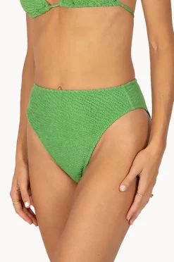 Bottoms|Baku Ibiza High Leg Pant Moss