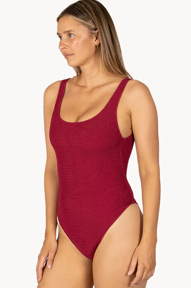 One Pieces|Baku Ibiza Low Back One Piece Scarlet