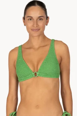 Bikini Tops|Baku Ibiza Ring Front Bra Moss