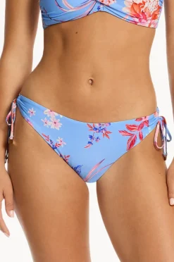 Bottoms|Sea Level Indochine Tie Side Cheeky Pant Light blue