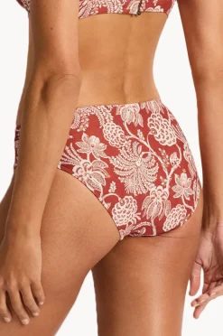 Bottoms|Monte u0026 Lou Mid Rise Ruched Pant Inez