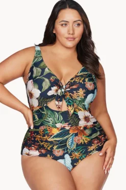 One Pieces|Artesands Into The Saltu Cezanne D/DD Cup One Piece Navy
