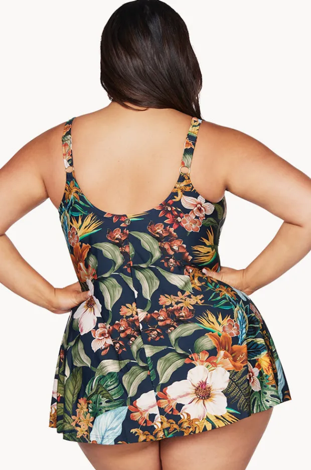 One Pieces|Artesands Into The Saltu Delacroix Swimdress Navy