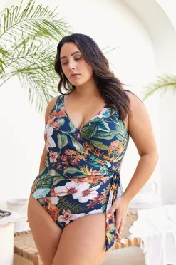 One Pieces|Artesands Into The Saltu Hayes D/DD Cup One Piece Navy