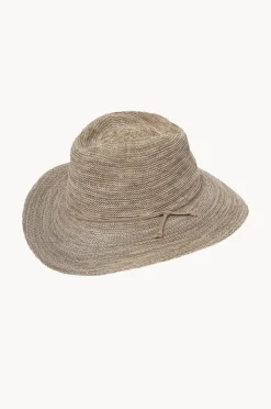 Headwear|Cancer Council Australia Jacqui Knit Adjustable Fedora Camel
