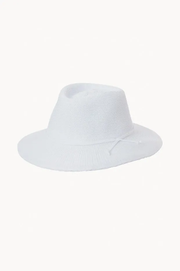 Headwear|Cancer Council Australia Jacqui Knit Fedora White