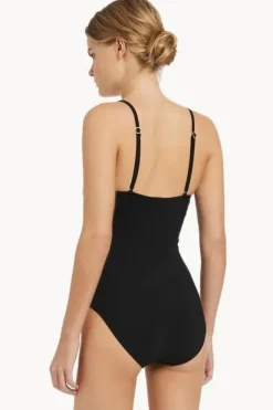 One Pieces|Jets et C/D Cup Tank One Piece Black
