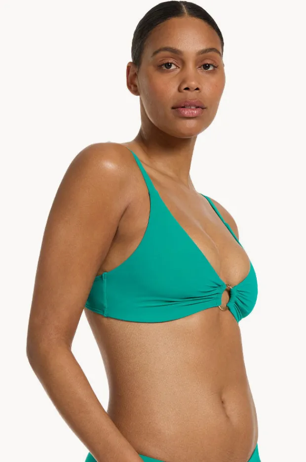 Bikini Tops|Jets et C/D Cup Trim Tri Top Mineral