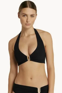Bikini Tops|Jets et D/DD Cup Halter Black