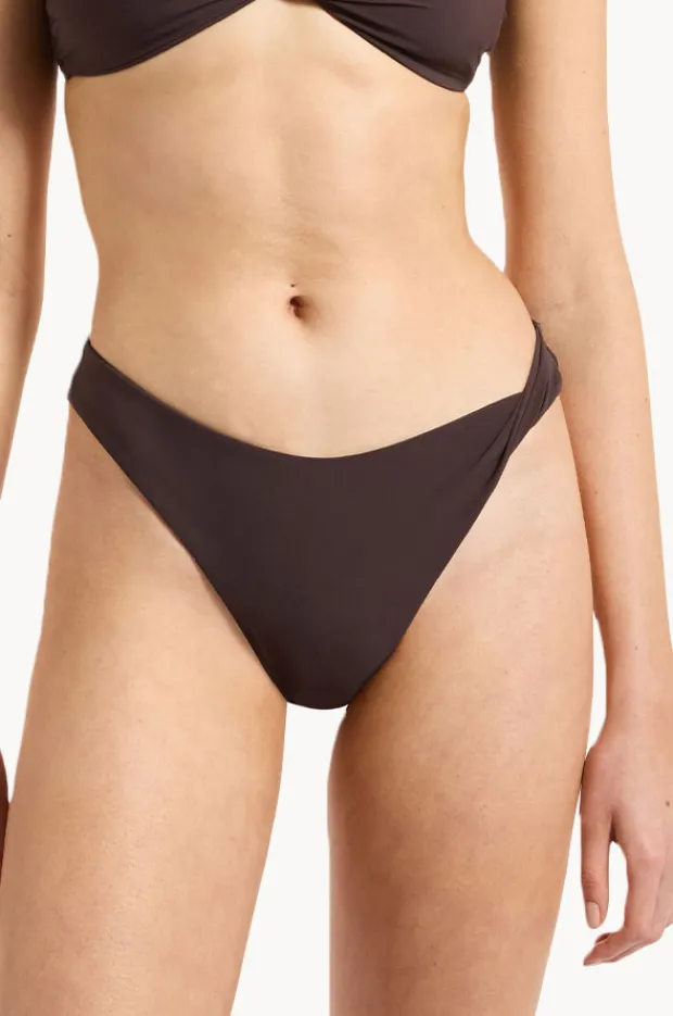 Bottoms|Jets et High Leg Pant Chocolate