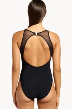 One Pieces|Jets et Lure High Neck One Piece BLACK