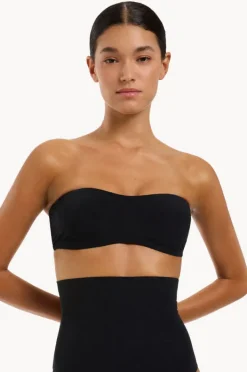 Bikini Tops|Jets et Minimal Bandeau Top BLACK