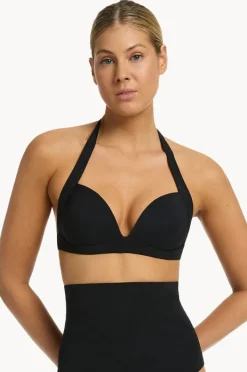 Bikini Tops|Jets et Moulded Halter Black