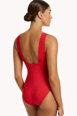 One Pieces|Jets et Plunge One Piece Rosso